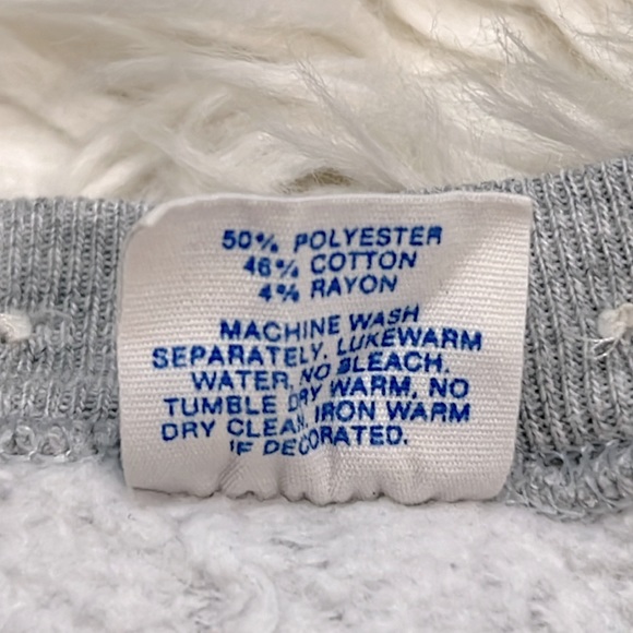 Vintage 80's Youth Mickey Mouse Sweatshirt Crewneck Long Sleeve Child XL - Picture 8 of 11